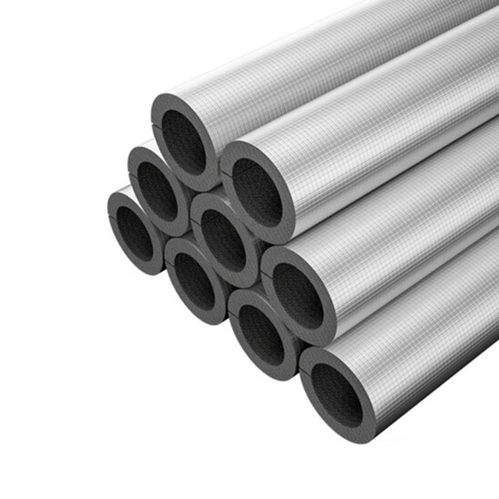 Tubo isolante in schiuma per tubi, isolamento per tubi dell'acqua per esterni, isolamento per tubi AC, isolamento per tubi autosigillanti da 3,5 cm x 3,5 m