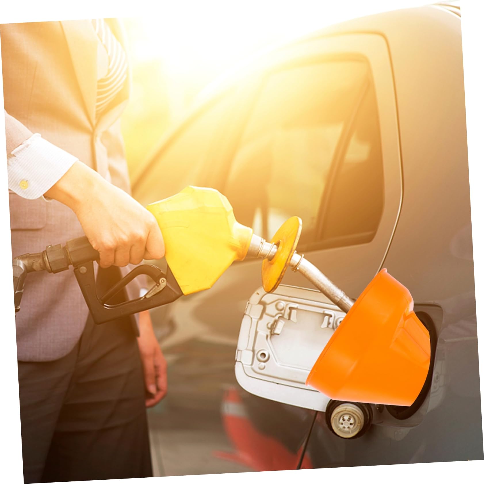 MAGICLULU 2 Set Imbuto Per Carburante Bocca Per Facile Trasferimento Olio E Kerosene Compatibile Con Auto E Pratico 4 Pezzi*2