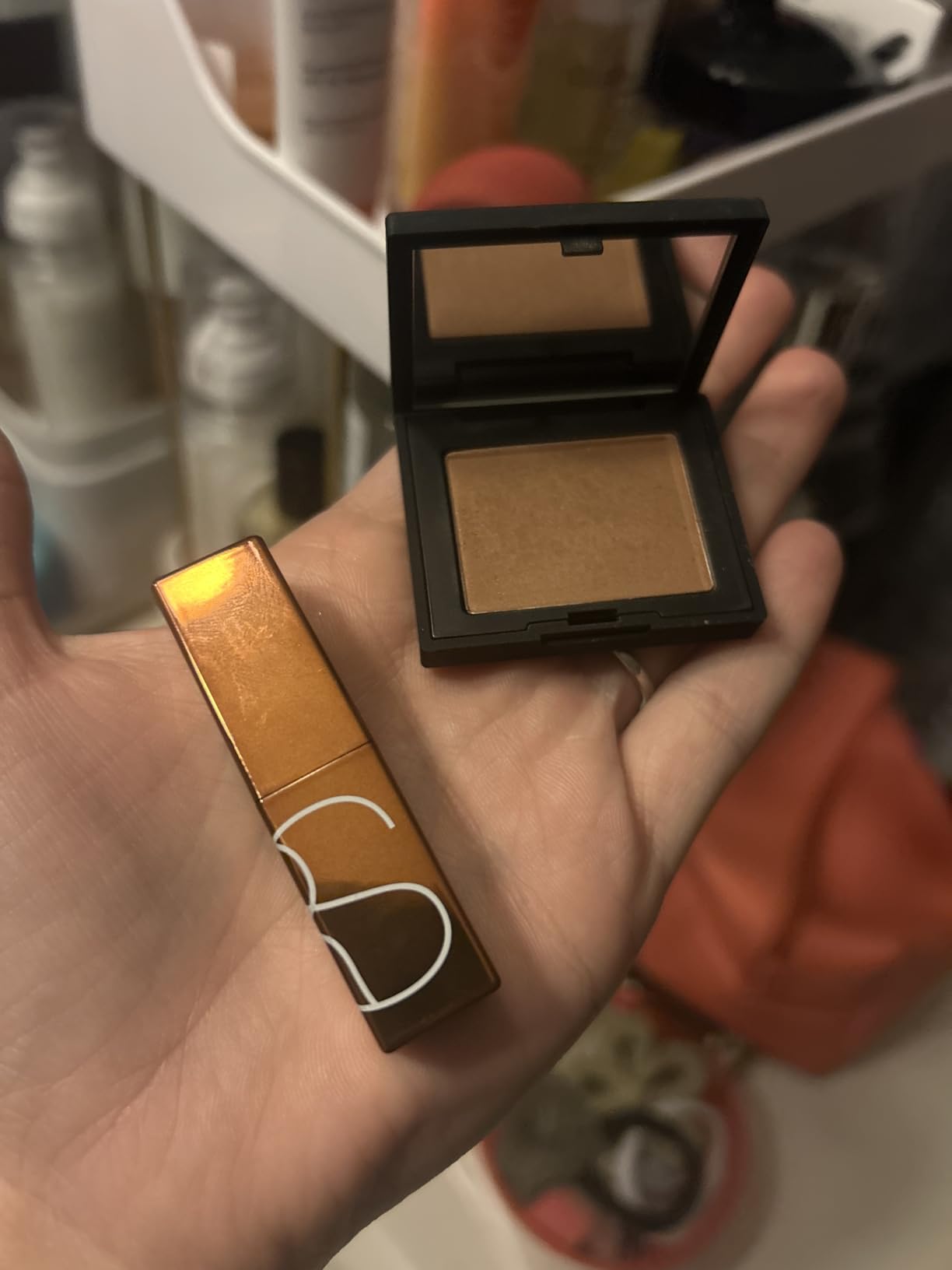 Nars Laguna Bronzer and After Glow Lip Balm Deluxe Travel Size