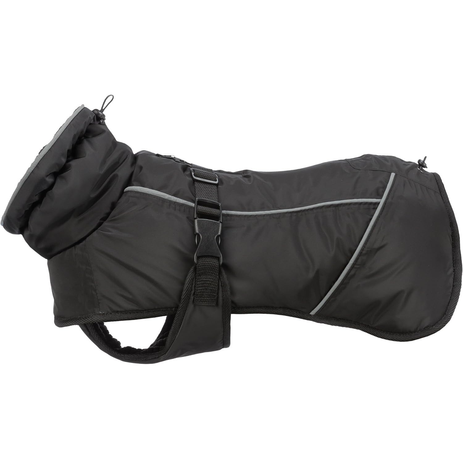 Trixie Abrigo para Perro, Invierno, brizon, Negro
