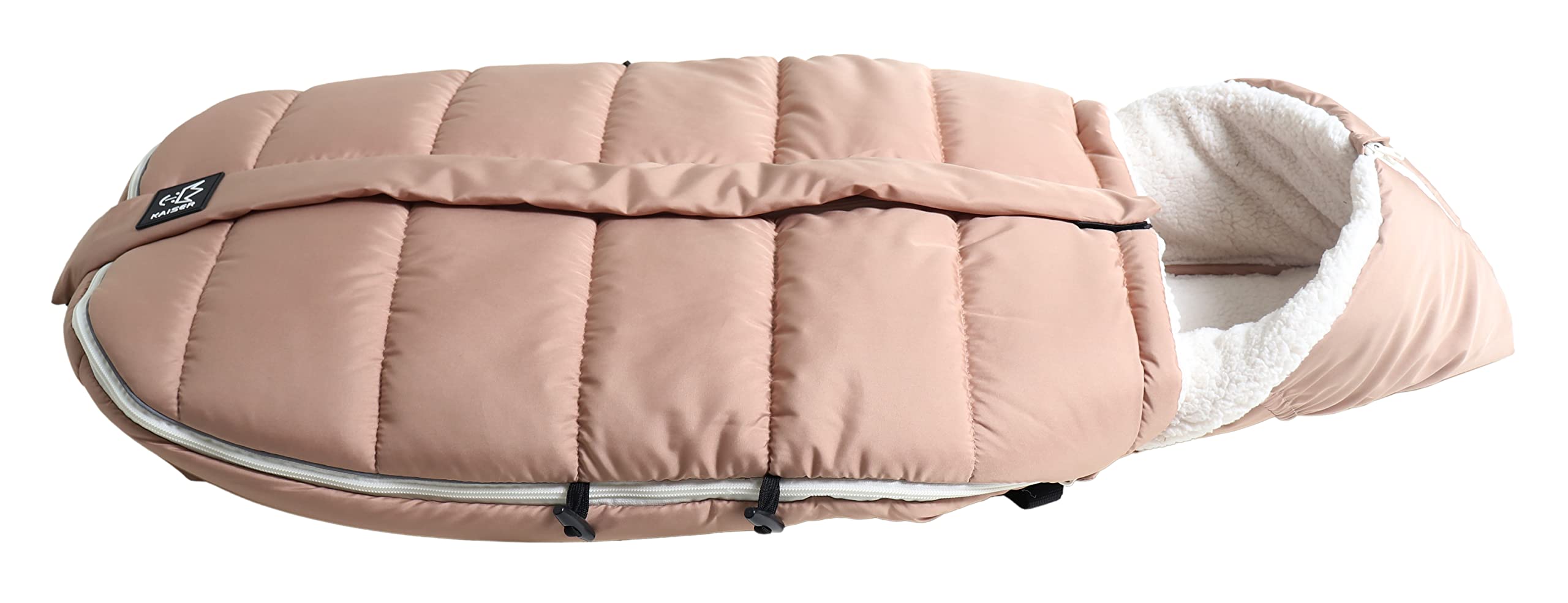 KAISER 65665311 MILA Thermo-Fußsack, sand/creme