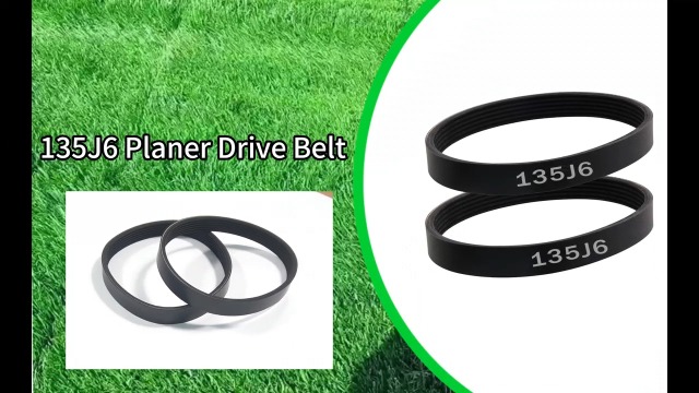 Amazon.com: YXT 135J6 New Rubber Poly V Black Planer Drive Belt