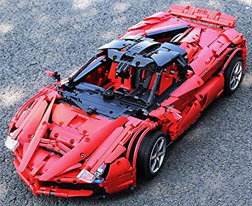 Technic Bausteine Auto 458 Italia Technik Sportwagen 3380 Klemmbausteine – Bild 2