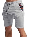 Men's Casual Drawstring Shorts Running Fitness Exercise&Gym - Beach Stretch Colored Shorts-Slim Fit Shorts