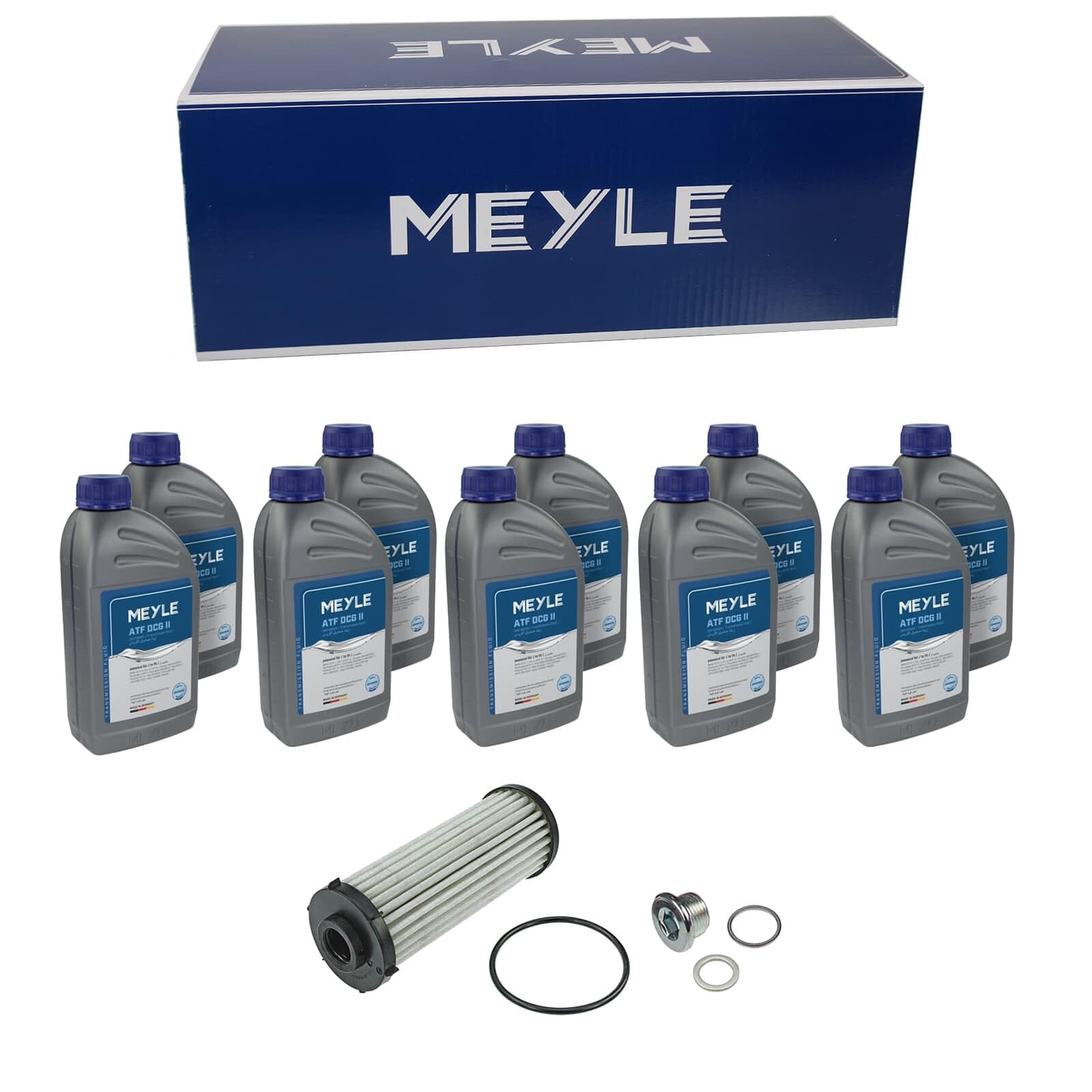 MEYLE Zestaw do wymiany oleju w skrzyni automatycznej 100 135 0103/XK Kompatybilny z VW Golf 7 Hatchback 5G1, BQ1, BE1, BE2 Transporter T5 Van 7HA, 7HH, 7EA, 7EH Transporter T6 Bus SGB, SGG, SGJ