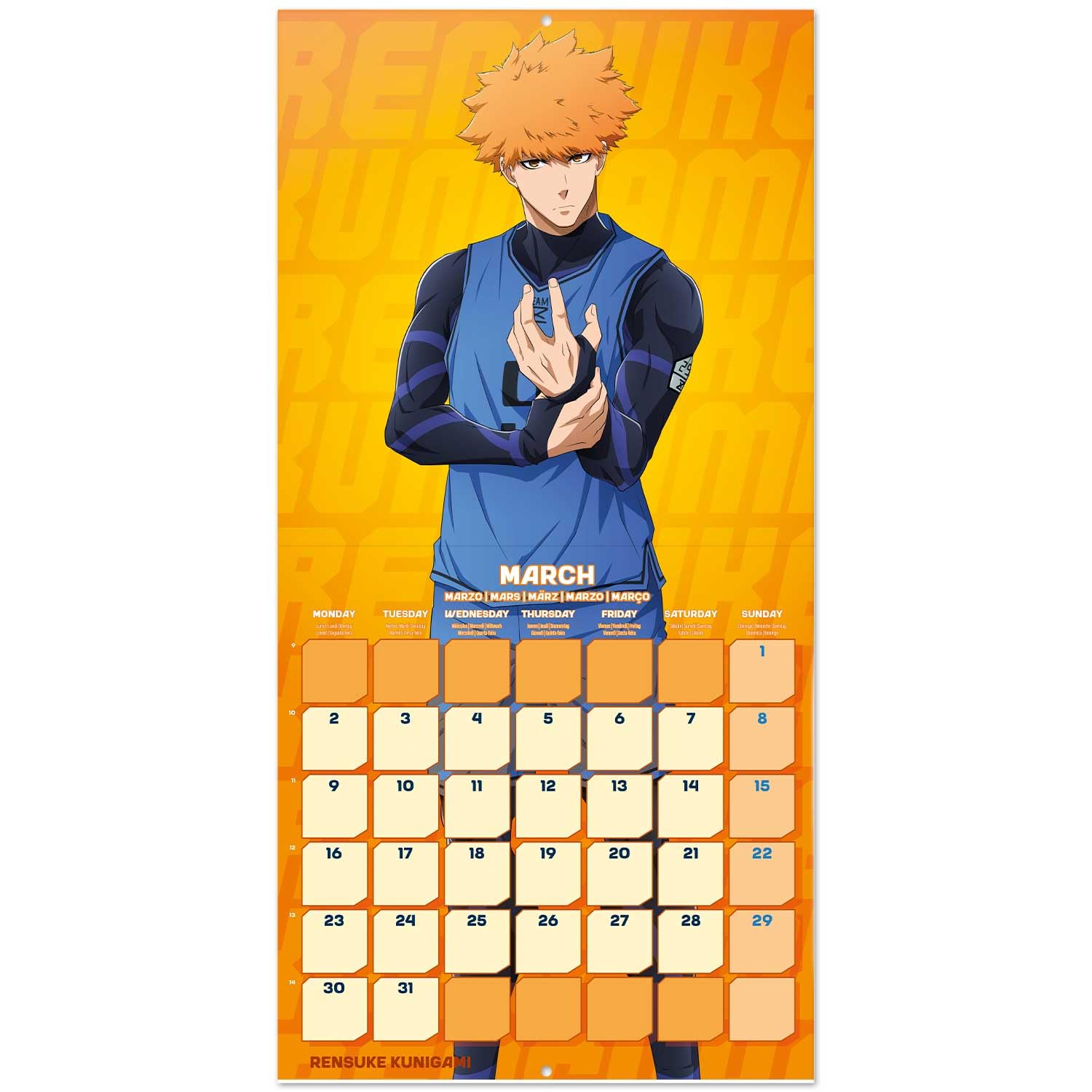 Grupo Erik Wall Calendar 2026 - Demon Slayer Calendar 2026 | Square 30 X 30 Cm - 12