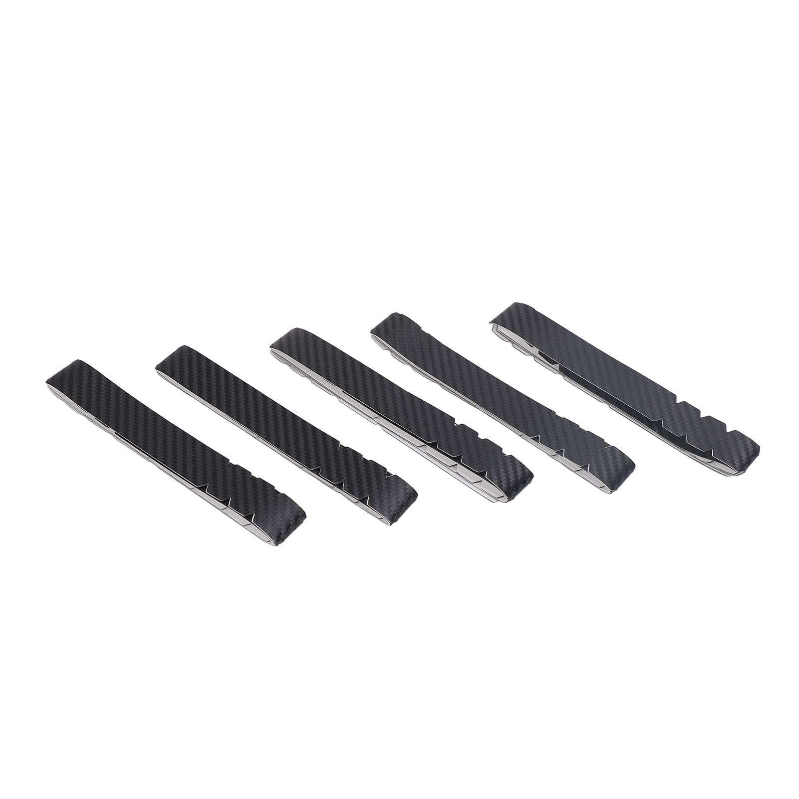 tomvorks 5PCS Paddle Tape 21mm PU Serrated Frame Protector Guard, Prevent Scrapes and Collisions, Longer Lifespan, Easy Application, Trendy Design, Fits Perfectly Curved Edges with 80cm