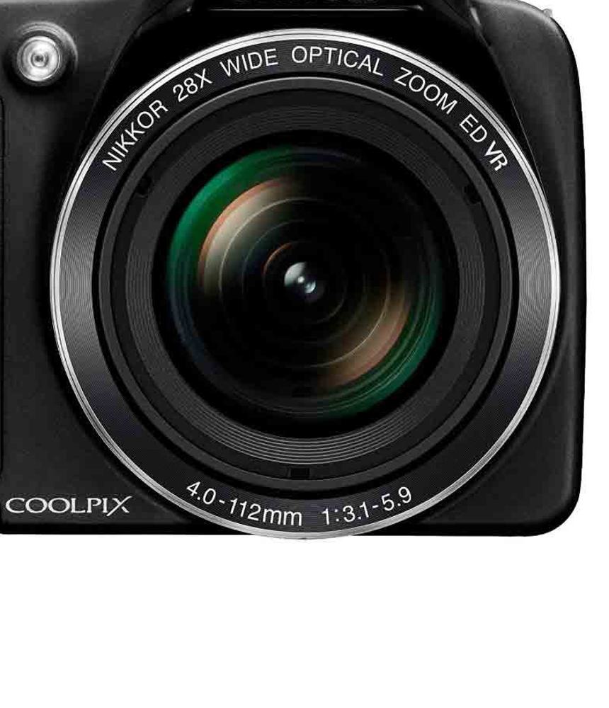 Nikon Coolpix L340 Bridge Camera - Black (20 MP, 28x Optical Zoom