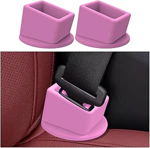 2PCS Seat Belt Buckle Holder And Protector,Silicone Seat Belt Buckle - View #3