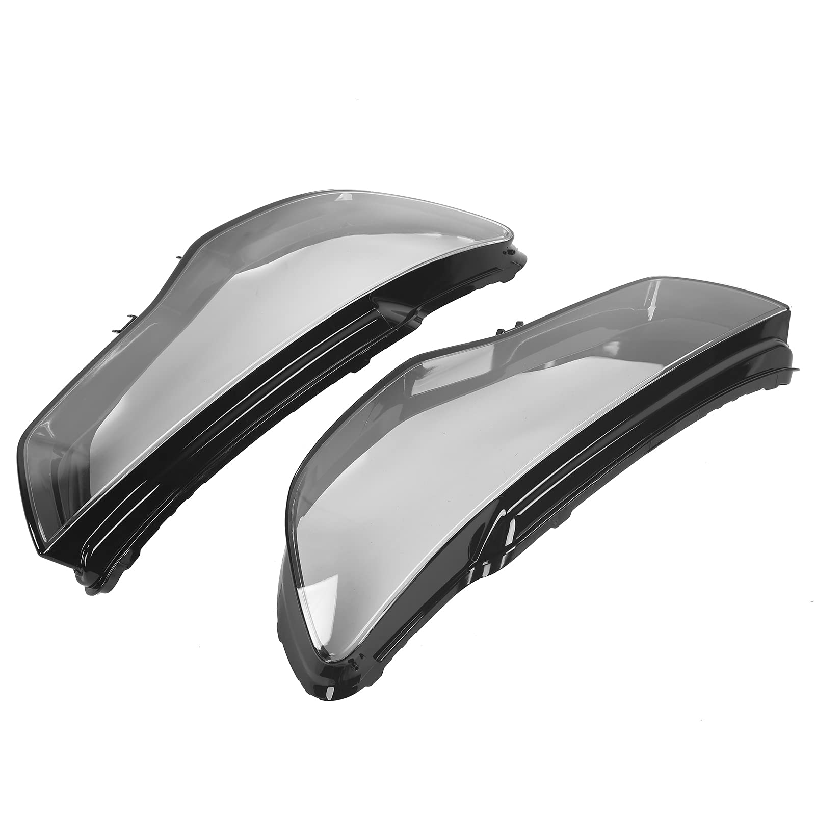 Akozon Cubierta de Lente de Faro Par para RS3 PC Transparente