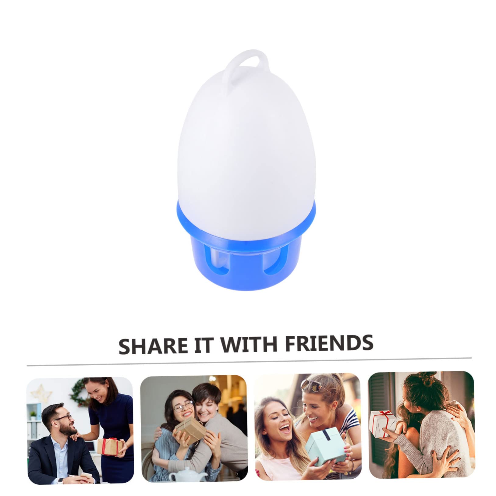 Abreuvoir pour Pigeons Autonome, Facile à Nettoyer, PVC Bleu
