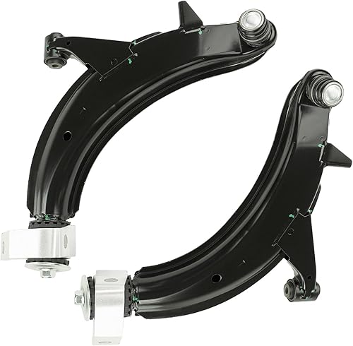 Miniatura 1038 de Detroit Axle - Kit de brazos de control de extremo delantero RWD para Dodge Ram 03-06 2500 3500, 2 brazos de control superior con rótula 2 varillas