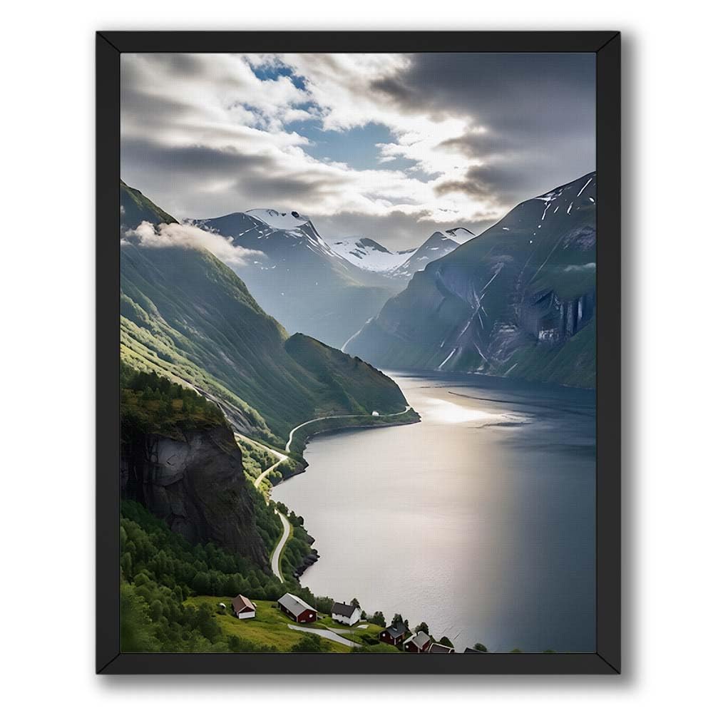 Nordic Fjord Landscape Poster Review: Scandi Serenity