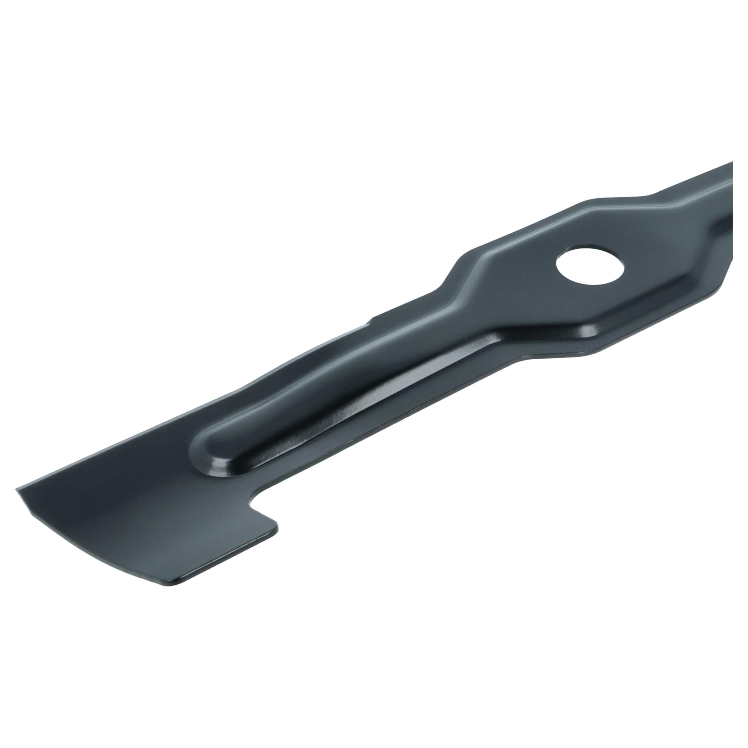 vhbw Ersatz-Messer kompatibel mit Makita DLM431, DLM431PT2, DLM431Z, DLM432 Rasenmäher - Ersatzklinge Schwarz