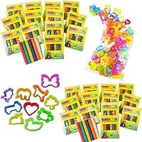 15 Cx Massinha de Modelar + 30 Cortador Molde Forminha p/Kit Festa Lembrancinha Infantil