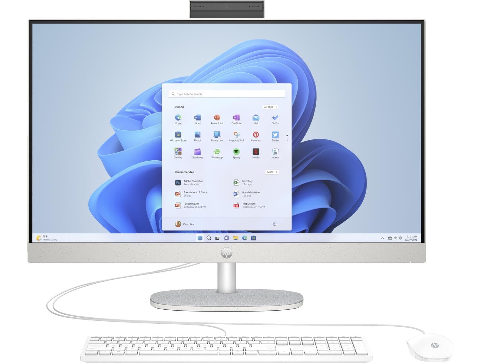 HP PC Desktop All-in-One | Display FHD da 27