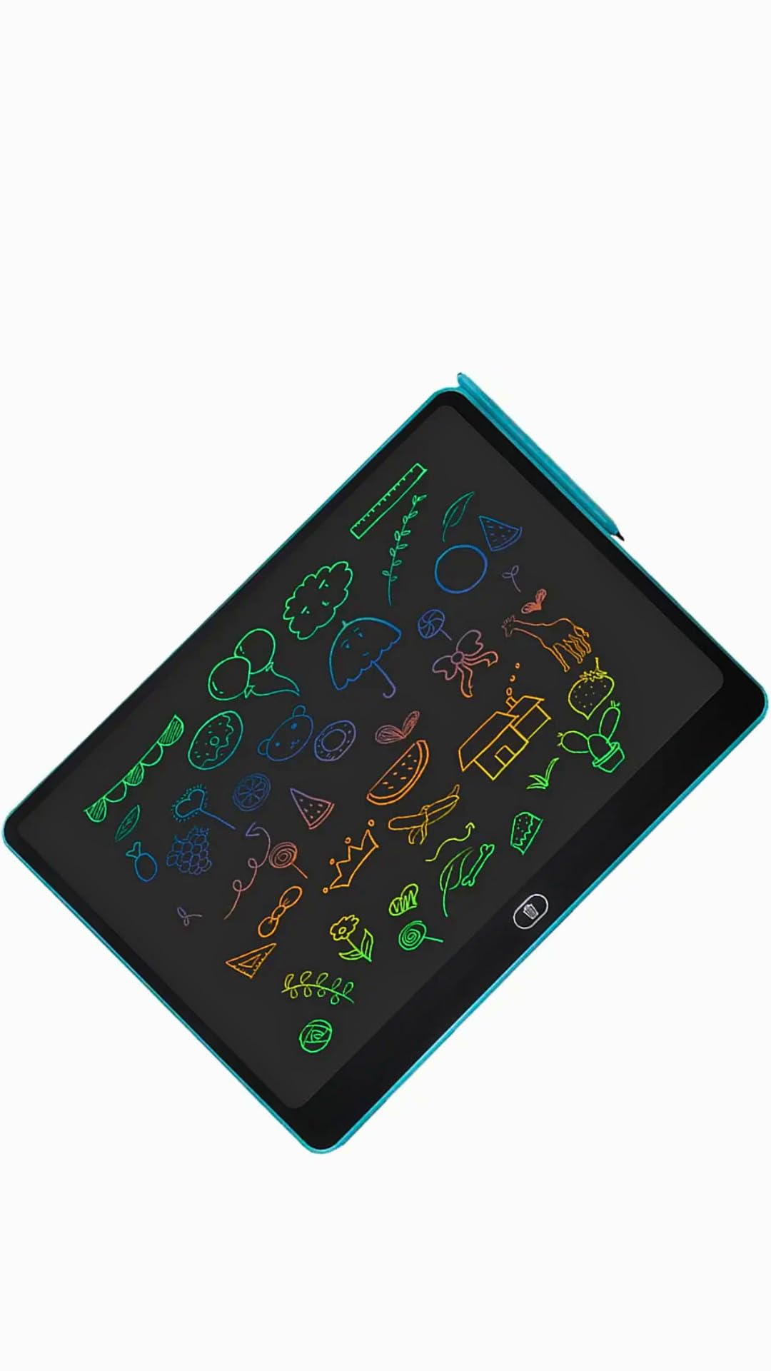 16 Inch Drawing Magic Board, Electronic Notebook, Work Pad, LCD, Magic Board, Colorful LCD Writing Tablet, Writing Tablet with Pen, Doodling, Drawing Pad for Kids, Teens and Adults (Blue)