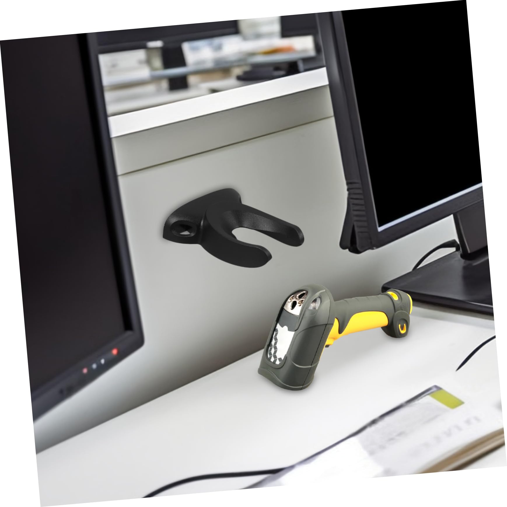 KICHOUSE Multifunctional Barcode Scanner Holder Bracket and Lightweight Stand for Handheld Removable Design for Supermarkets and Shops Easy to Use