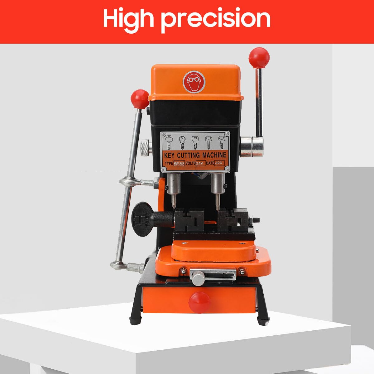 Schlüsselkopiermaschine Schlüsselvervielfältiger Schlüsselfräse Maschine Säulenbohrmaschine Automatische Schlüsselkopiermaschine Professionelle Schlosser Werkzeug Universal 220v 110v