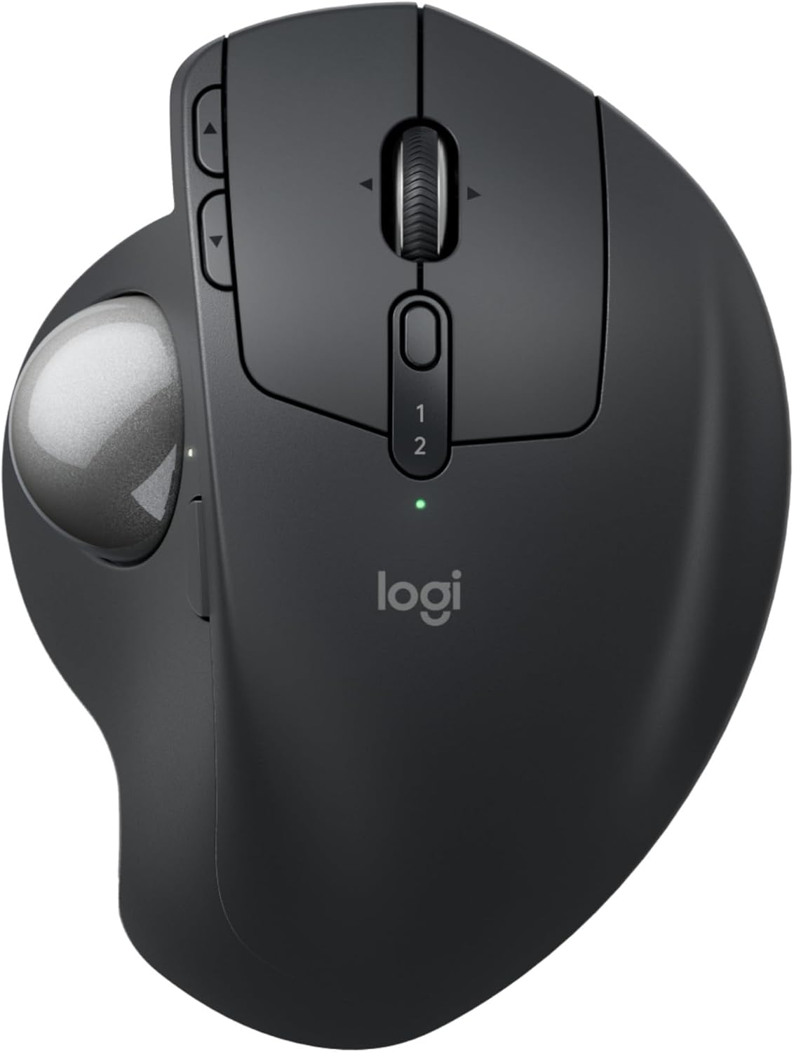 Logitech MX Ergo S Trackball, Wireless Black, W128940621 (Black)