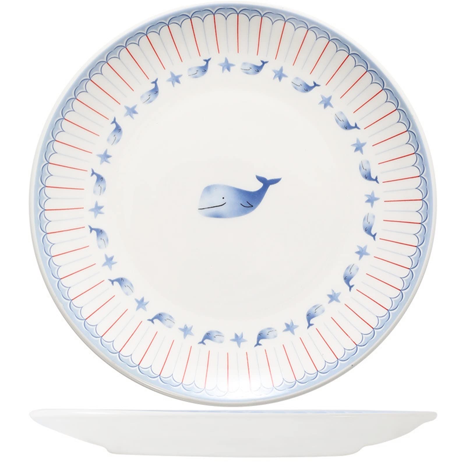 Piatto da Cena Piatti for la Cena Piatto Piatto in Ceramica Set Piatto da Pranzo Personalizzato Piatto da Ristorante