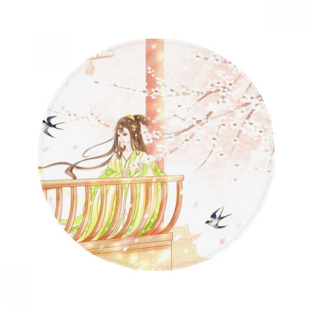 Tapis de sol aquarelle hirondelle, une idée de cadeau originale pour décorer une chambre