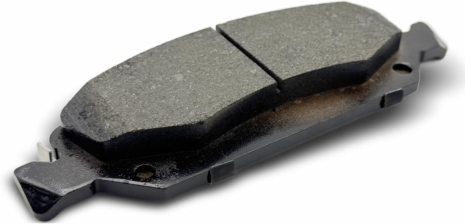 Front Rear Ceramic Brake Pads 8 Pieces Set fit for 2008-2014 Cadillac Escalade/ESV/EXT,for Chevrolet Avalanche/Silverado 1500/Suburban 1500/Tahoe,for GMC Sierra 1500/Yukon/Yukon XL 1500