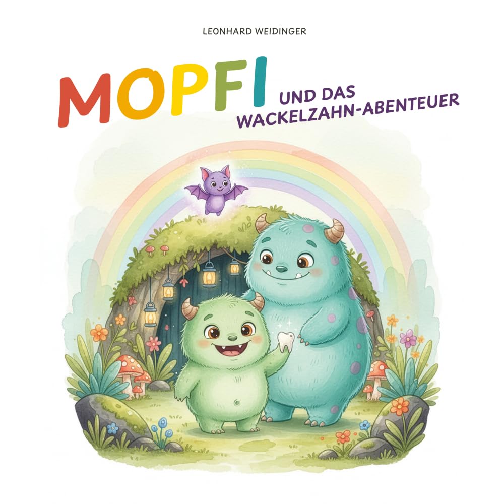 Mopfi und das Wackelzahn-Abenteuer: Mutmachendes Bilderbuch zum Thema Wackelzahn – für Kinder ab 3 Jahren (Mopfi das mutige Monsterkind)