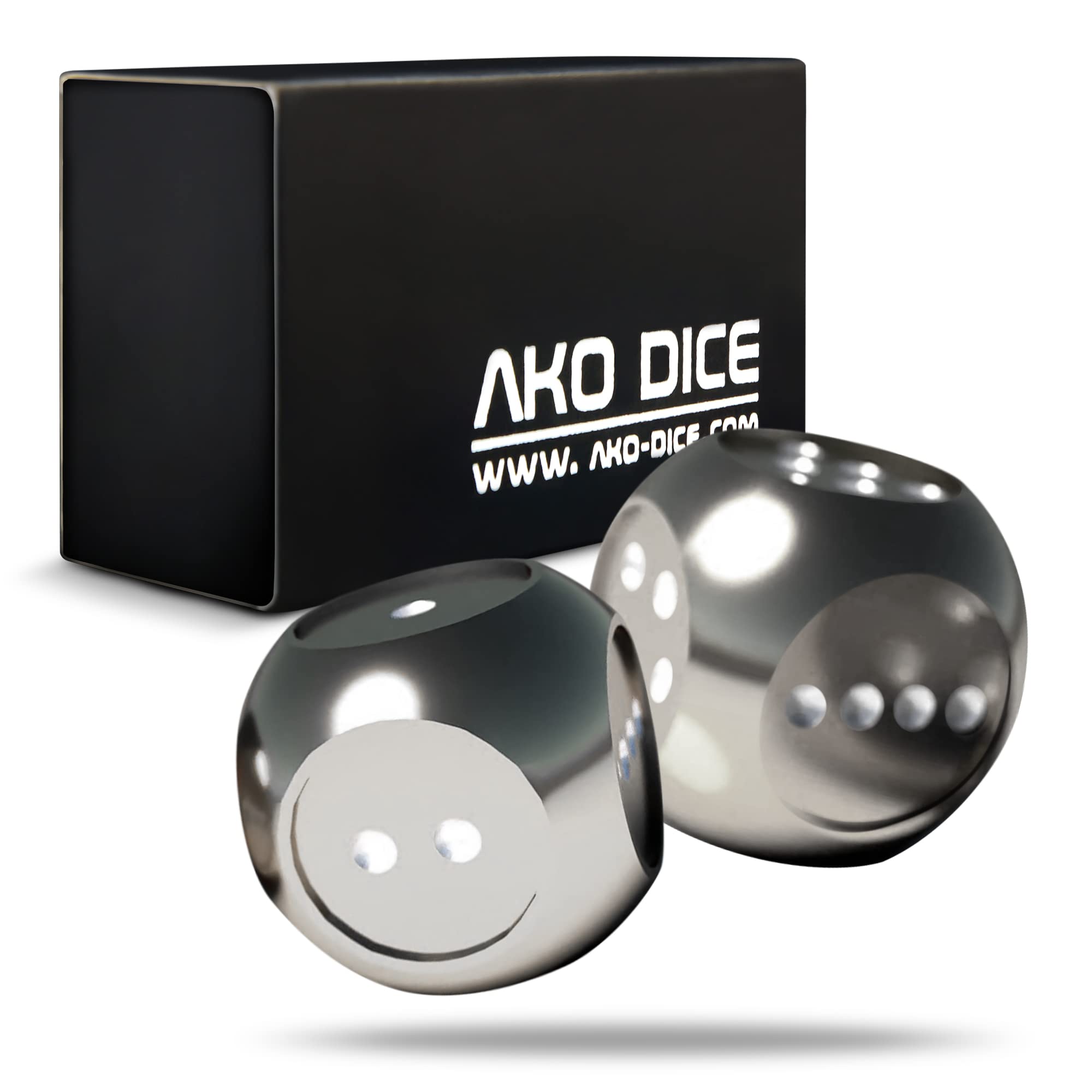 最高品質 GRAVITY DICE サファイア 2個セット （メタルダイス） Amazon