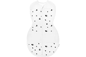 Happiest Baby Snoo Swaddle for Improved Sleepea Development (Small, Ivory Planets)