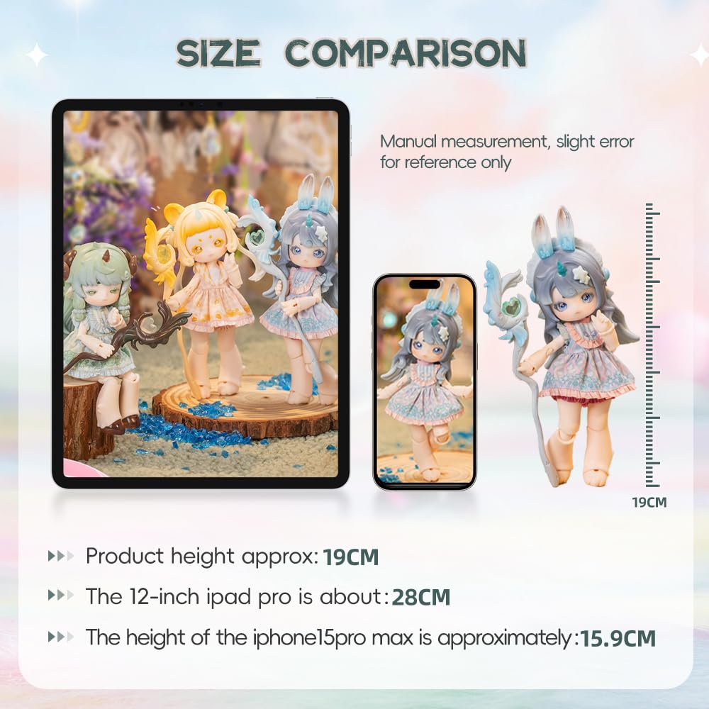 Amazon.com: XiDonDon Antu Cute Beast Magic Series Ob11 1/12 Bjd