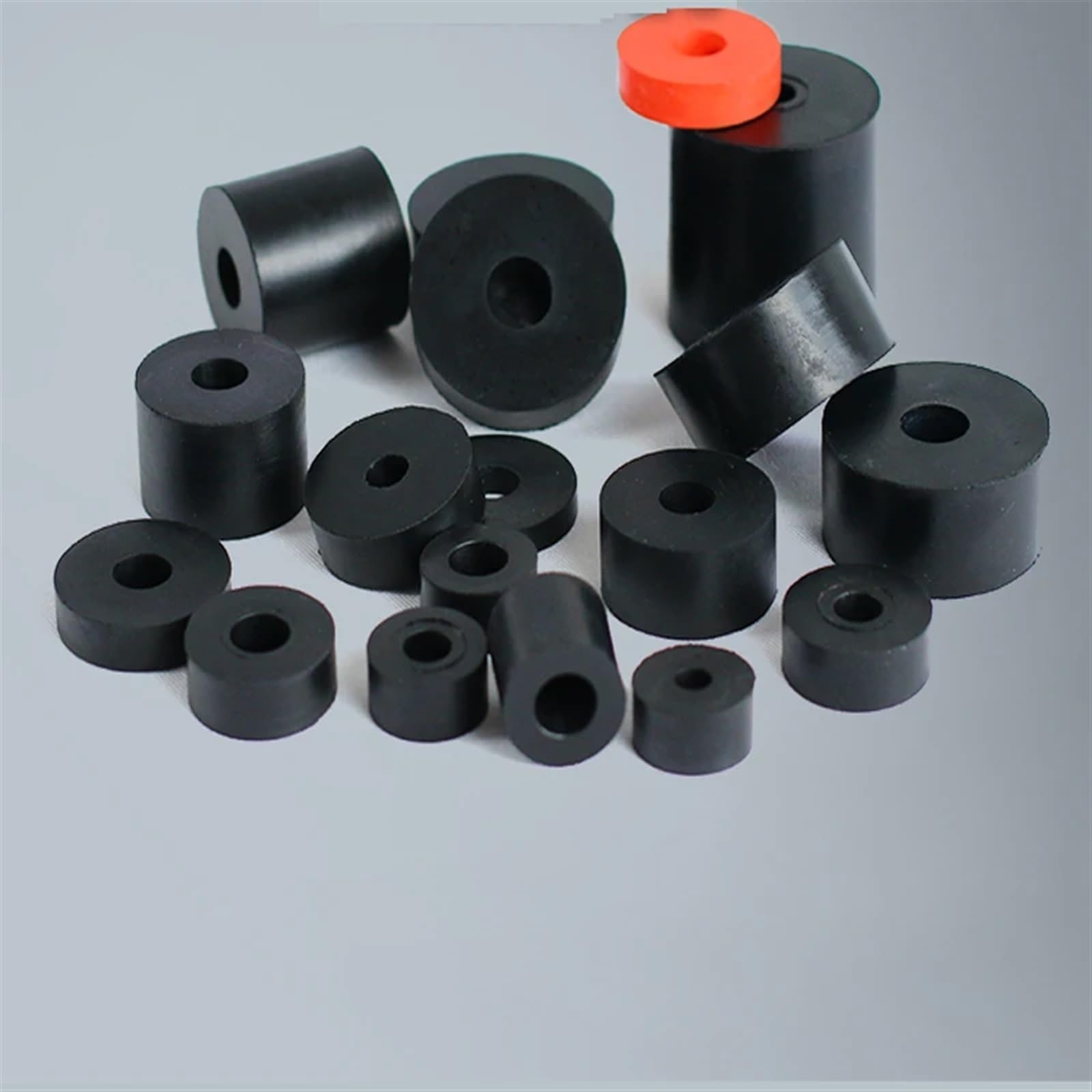 Juntas de sellado de goma resistentes al desgaste de alta elasticidad, arandela plana de voltaje resistente, ID6-16mm OD15~40mm C/S 5~40mm, 10 Uds. (Tamaño : 40x20x8mm 10Pcs)
