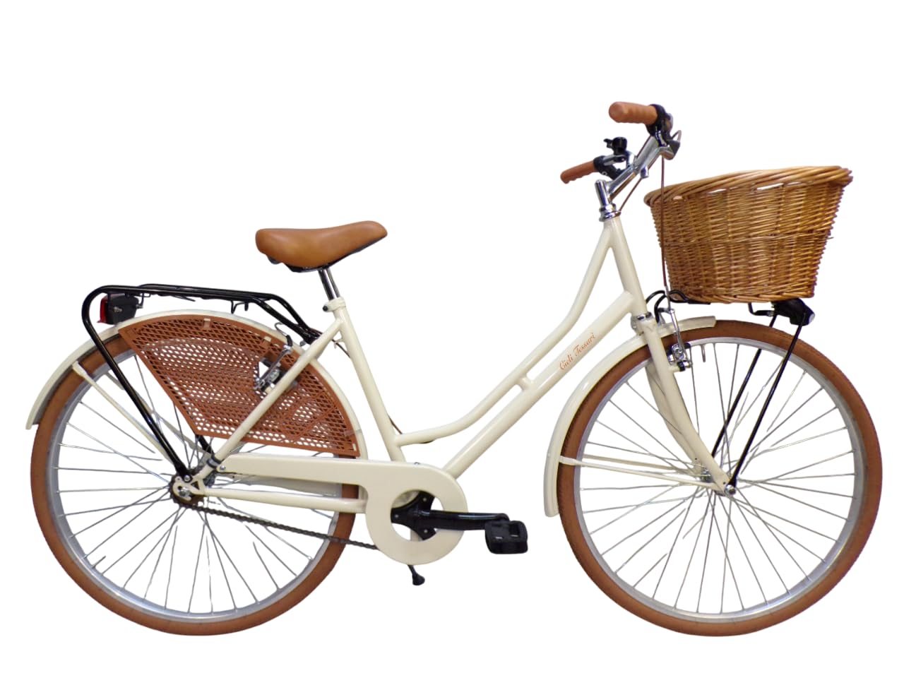bicicletta donna da città bici da passeggio classica stile retro' vintage olandese 26