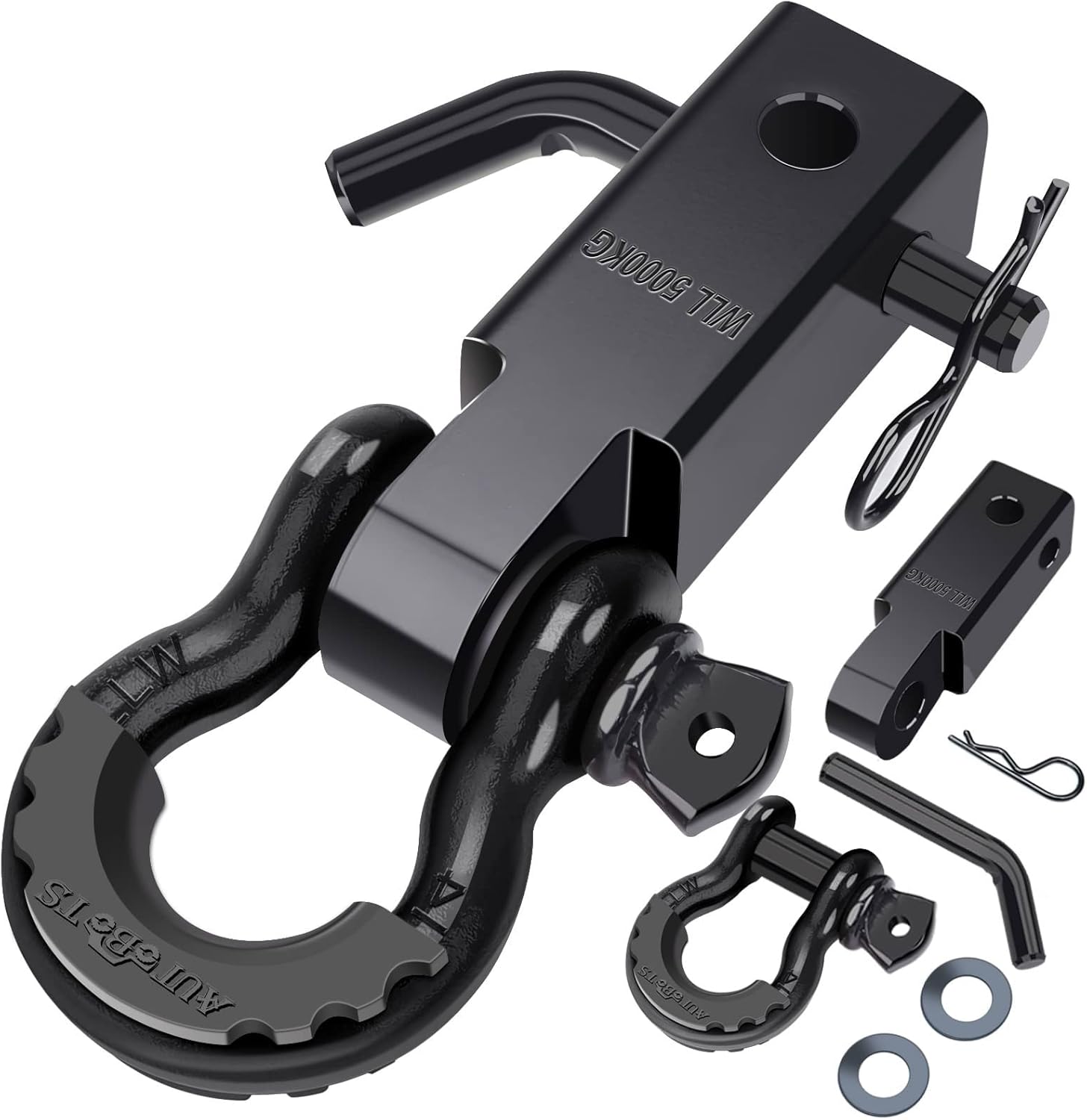 Buy AUTOBOTS Shackle Hitch Receiver 2", 45,000 Lbs Break Strength Heavy Duty Receiver with 58