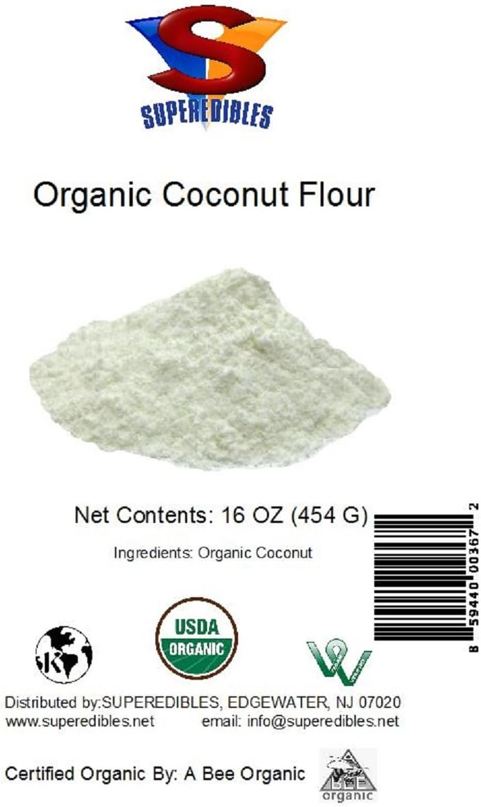 Organic Coconut Flour 1 Pound