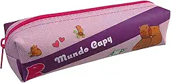 Estojo Simples, ACP, Mundo Capy, para 40 Lápis