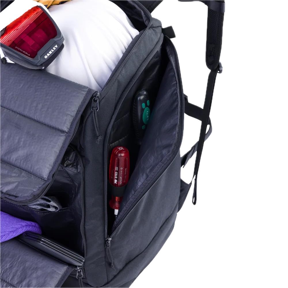 Mochila de senderismo EVOC SUMMIT 20, mochila (mochila deportiva con sistema de transporte ergonómico, mochila de senderismo con 20 litros de capacidad), azul real