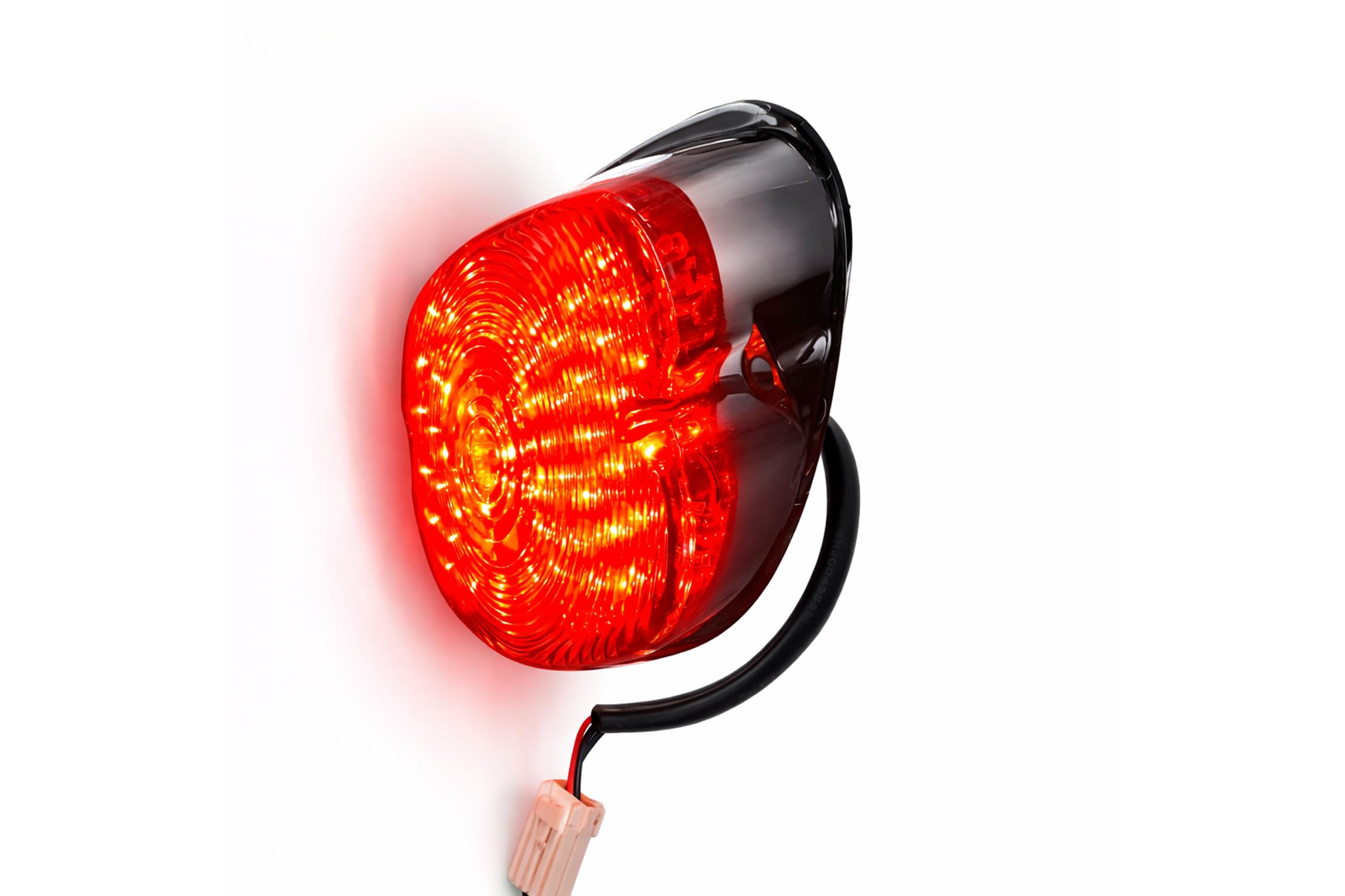 Germany Motorsports Motorrad Mini LED Rücklicht passend für Harley Davidson Modelle schwarz getönt e-geprüft