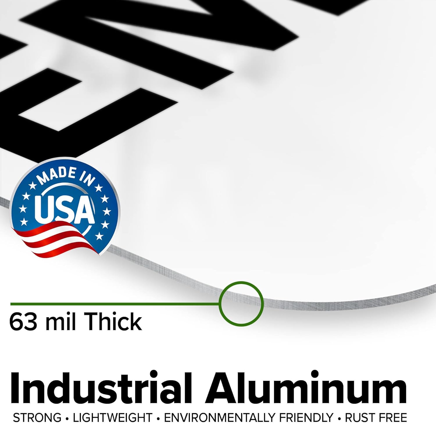 Restricted Area Employees Only Sign, 12x18 Inches, Rust Free .063 Aluminum, Fade Resistant, Made in USA by My Sign Center