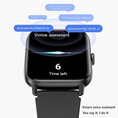 Miniatura 7 de Reloj inteligente de moda para mujer, reloj inteligente con pantalla táctil completa para hombre, monitor de salud para frecuencia cardíaca, sueño,