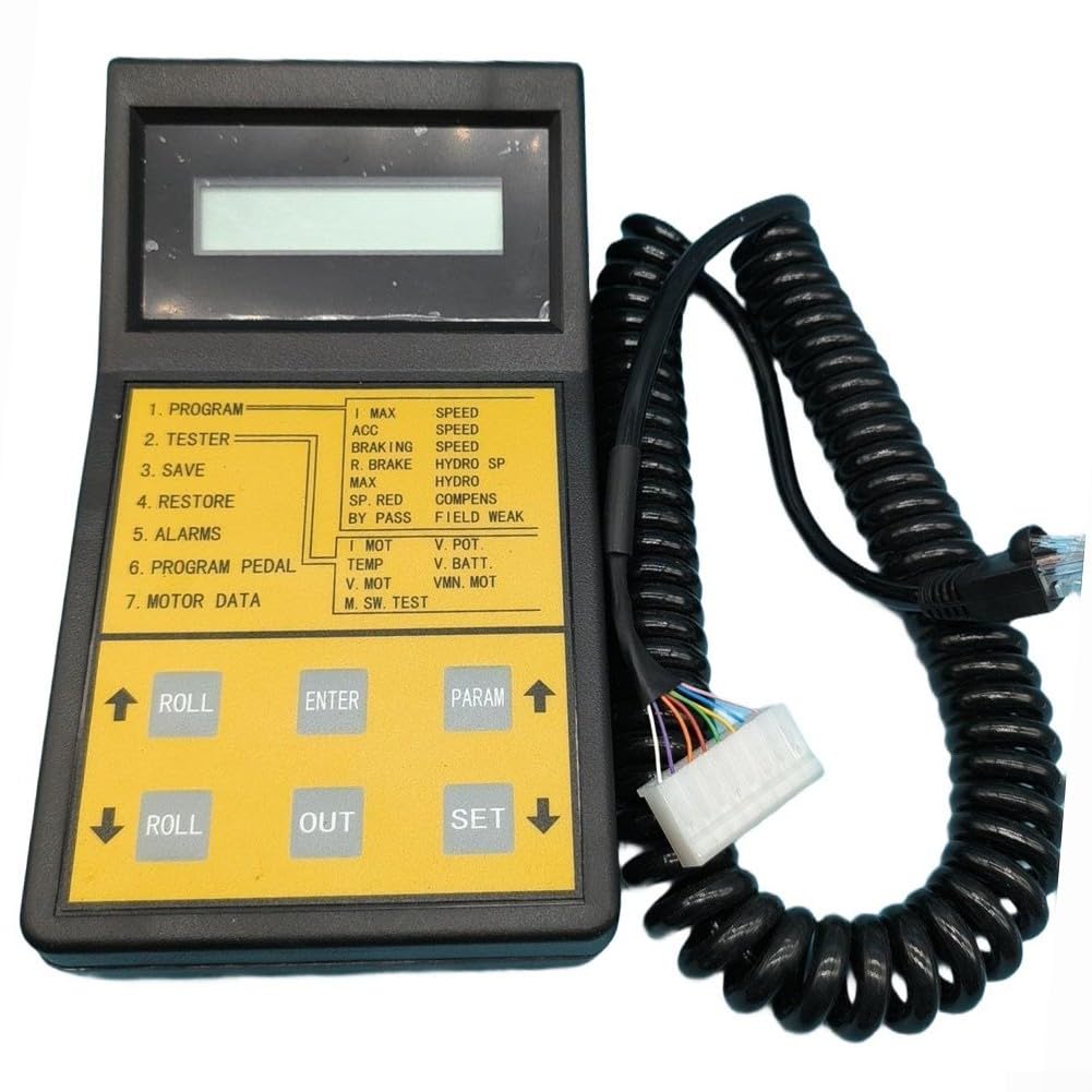 AZ1012 Programador de unidad portátil para controlador ZAPI, herramienta de diagnóstico de parámetros del motor con lector de código de falla, ajuste de velocidad de frenado y aceleración