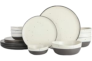 Gibson Home Rhinebeck Aesthetic Dinnerware Set