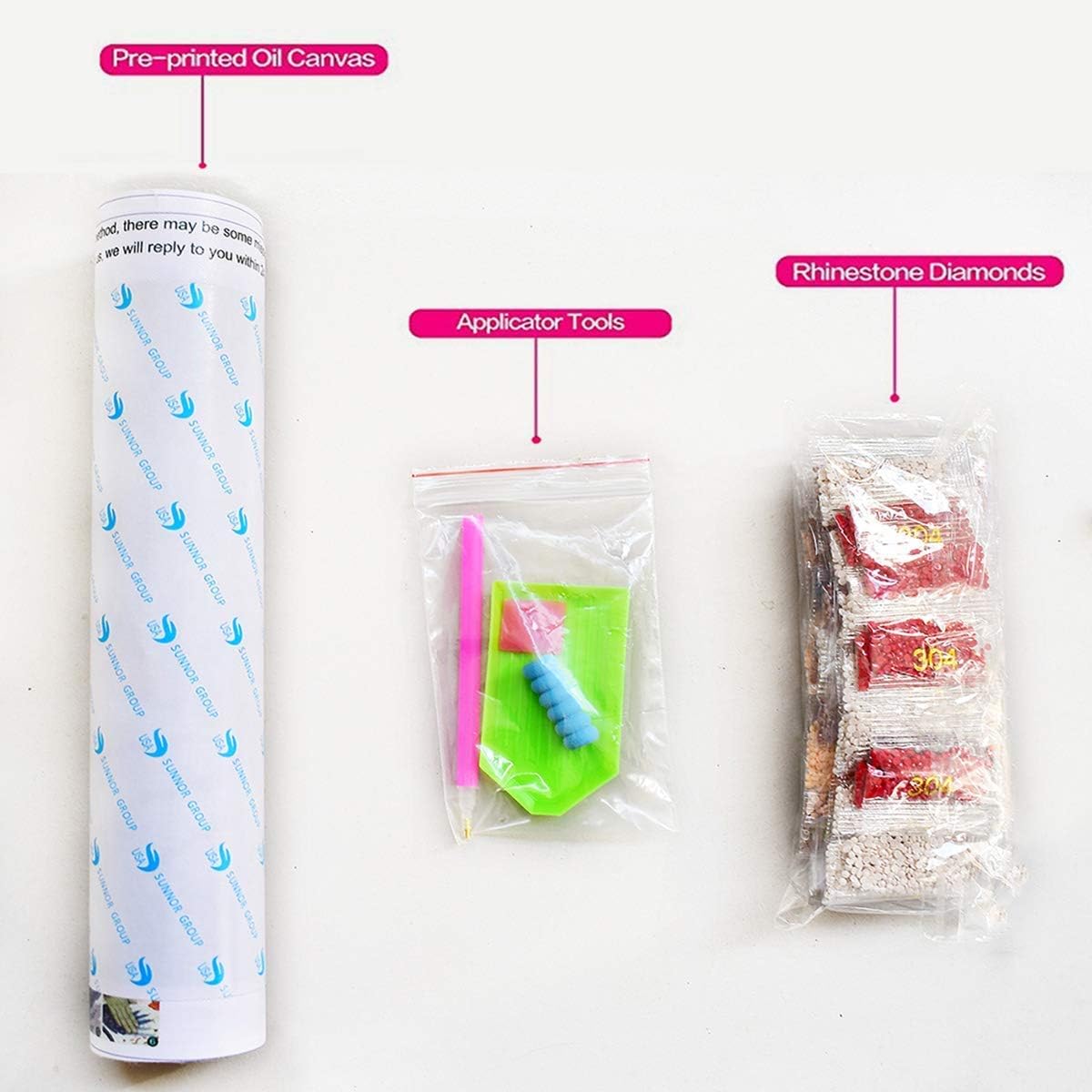 5D DIY Diamond Painting - Resin Cross Stitch Kit - Crystals Embroidery - Home Decor Craft (Yellow Rose) 20x26 inch / 50x65 cm