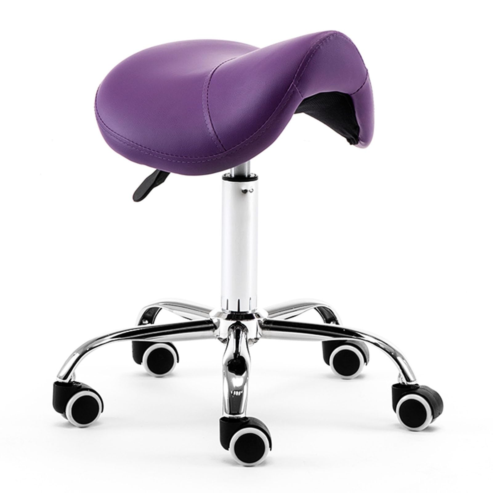 Tabouret selle contre le dos voûté pour coiffeuse