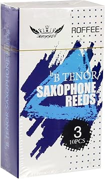 Tenor sax saxophone reeds strength 3.0, 10 pcs/box, individual packing
