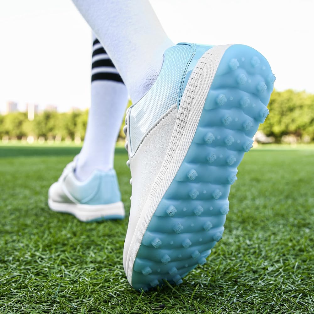 THESTRON Women's Golf Shoes Ladies Golf Sports Sneakers Spikes Women Golf Wears Spikeless Girls Golf Walking Sneakers - Image 5