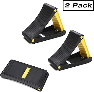 Sponsored Ad - Homeon Wheels Folding Wheel Chocks Tire Chocks 2 Pack Car Stopper Anti-Slip Block Wheel Block Tire Stopper ...