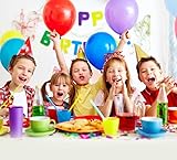 Qbjetkap Cartoon Birthday Party Favors