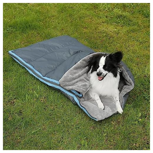 your GEAR Lodi 3-in-1 hondenslaapzak, hondendeken, 100 x 60 / 120 x 100 cm, zacht, warm, wasbaar