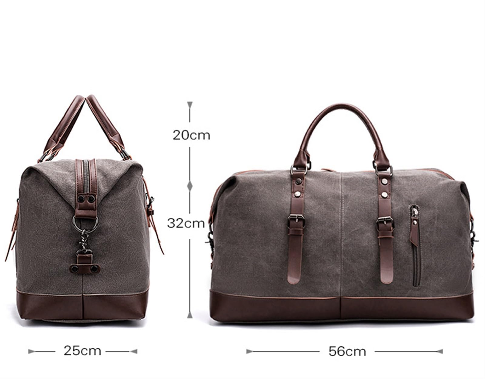 Bolsa Portatrajes Bolsa de Viaje El Bolso Del Fin De Semana 22inch Para Los Hombres De Las Mujeres, Petate Del Viaje, PU De La Lona Continúa El Bolso De Noche Bolsa Portatrajes de Viaje Bolso Porta Tr